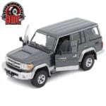 BM Creations 1/64 toyota land cruiser lc76, dark grey - Image 2