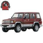 BM Creations 1/64 toyota land cruiser lc76, dark red