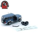 BM Creations 1/64 toyota land cruiser lc76, blue - Image 2