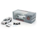 BM Creations 1/64 mitsubishi lancer evo v, silver - Image 2