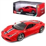 Bburago 1/18 - Ferrari 458 Speciale 18/16002 - Red Diecast