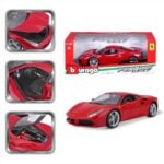 Bburago 1/18 - Ferrari 488 GTB 18/16008 - Red Diecast