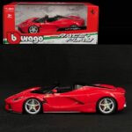 Bburago 1/24 - Ferrari Laferrari Aperta - Red Diecast