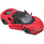 Bburago 1/24 - Ferrari SF90 Stradale - Red Diecast - Image 2
