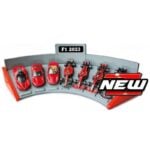 Bburago 1/43 Race Model Stand for 7 Models Red - Cars Not Included