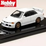 Hobby Japan 1/64 mitsubishi lancer grs evolution iii ce9a customized version, scortia white