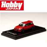 Hobby Japan 1/64 1984 honda civic si at, red