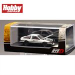 Hobby Japan 1/64 toyota sprinter trueno ae86/ initial d engine mounted model with keisuke takahashi, - Image 3