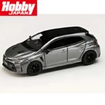 Hobby Japan 1/64 toyota gr corolla rz, precious metal