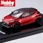 Hobby Japan 1/64 toyota gr yaris rz high performance gr parts, emotional red ii