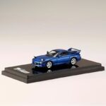 Hobby Japan 1:64 Mazda RX-7 FD3S Spirit-R Type in Innocent Blue Mica with Engine Display Model