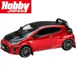 Hobby Japan 1/64 toyota grmn yaris rally package with gr parts, emotional red ii
