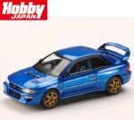 Hobby Japan 1/64 subaru impreza 22b sti version gc8/rally customized version, sonic blue mica