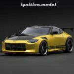 Ignition 1/18 nissan top secret fairlady z rz34, gold