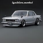 Ignition 1/18 nissan skyline 2000 gt-r kpgc10, silver