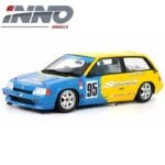 Inno Models 1/18 resin 2013 honda civic si e-at gr.a #95 tuned by spoon sports, yellow/blue