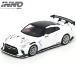 Inno Models 1/64 nissan skyline gt-r r35 *top secret* tokyo auto salon 2021, white/black