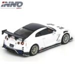 Inno Models 1/64 nissan skyline gt-r r35 *top secret* tokyo auto salon 2021, white/black - Image 2