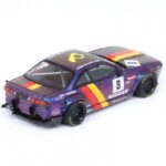 Inno Models 1/64 2015 nissan silvia s14 boss *rocket bunny*, purple - Image 2