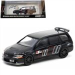 Inno Models 2005 mitsubishi lancer evolution ix wagon ralliart, black