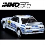 Inno Models 1991 nissan skyline gt-r r32 #25 *zexel* 24 hours of spa, white/blue - Image 2