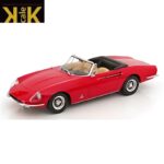 KK Scale 1/18 1966 ferrari 365 california spyder, red