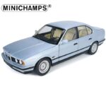 Minichamps 1/18 1988 bmw 535i e34, light blue metallic