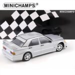 Minichamps mercedes benz 190e 2.5-16 evo 2, silver,scale: 1/18 - Image 2