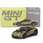 Mini GT 1/64 2024 lamborghini huracan sterrato, verde gea matt