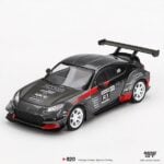 Mini GT 1/64 2024 toyota gr86 hks turbocharged larry chen`s, black/red