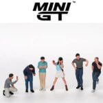 Mini GT 1/64 car enthusiasts figure’s