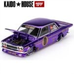 Mini GT 1/64 1969 datsun 510 Kaido House pro street anniversary edition, purple
