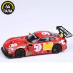 Para64 1/64 2022 mercedes amg gt3 evo 24h spa 50yth anniversary, red/yellow