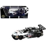 Para64 1/64 2022 mercedes amg gt3 evo 24h spa madpanda motorsport #90, black/white