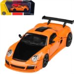 Para64 1/64 2012 ruf ctr3 clubsport, orange with black hood left hand drive