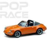 Pop Race 1/64 porsche singer targa, orange