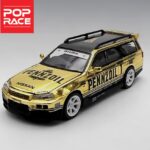 Poprace NISSAN STAGEA GOLD CHROME 1/64