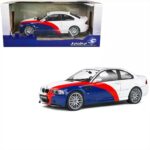 Solido 1/18 2000 bmw m3 e46, white/blue/red