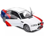 Solido 1/18 2000 bmw m3 e46, white/blue/red - Image 2