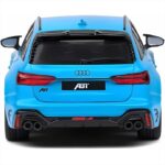 Solido 1/43 2021 audi rs6 avant abt, blue - Image 3