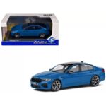 Solido 1/43 2022 bmw m5 f90 competition, blue