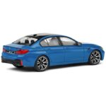 Solido 1/43 2022 bmw m5 f90 competition, blue - Image 2