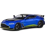 Solido 1/43 2023 aston martin vantage v12, blue