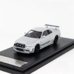 Street Weapon 1/64 nissan skyline gtr br34, silver - Image 2