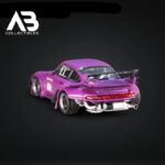 Street Weapon 1/64 rwb 993, Rotana Race Track #18 - New matte purple - Image 2