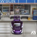 Street Weapon 1/64 rwb 993, chameleon high tail, purple - Image 2