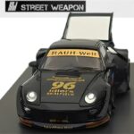 Street Weapon 1/64 rwb 993 high tail, black