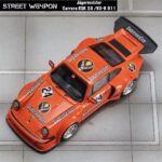 Street Weapon 1/64 rwb carrera rsr3.0/ ks-r 911 #24 *jagermeister*, orange