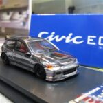 Street Weapon 1/64 honda civic eg6, chrome