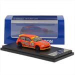 Street Weapon 1/64 honda civic eg6 #53 *zerofighter*, orange - Image 2